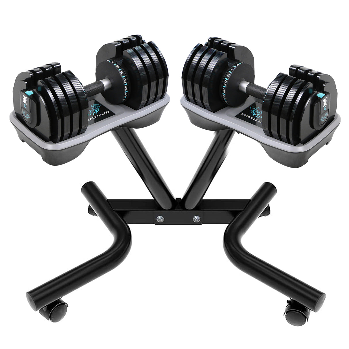 Adjustable Dumbbell Rack (25kg / 32.5kg / 36kg / 40kg)