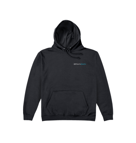 Jet Black BRAINGAIN Hoodie (Unisex)