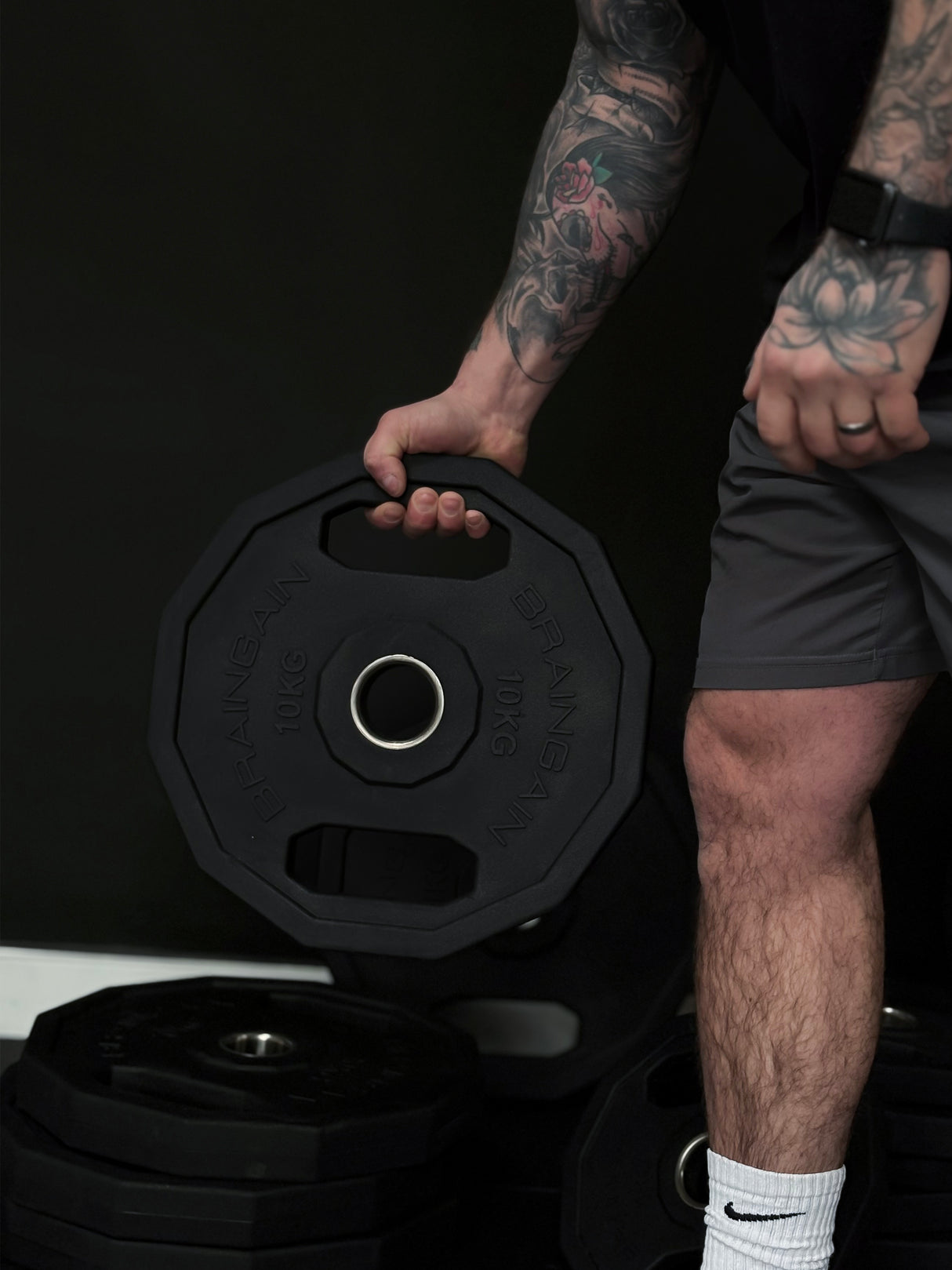 12 Sided HD Bumper Weight Plates Rubber - 5kg to 25kg