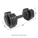 11kg Adjustable Dumbbell (Pair)